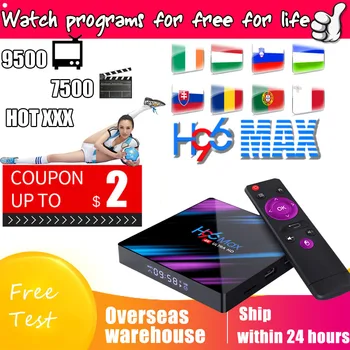 

H96 Max android tv box RK3318 Quad Core 64bit Wifi BT 4.0 4K HD Media Set Top Box Google VS X96 H96 MAX no channels include