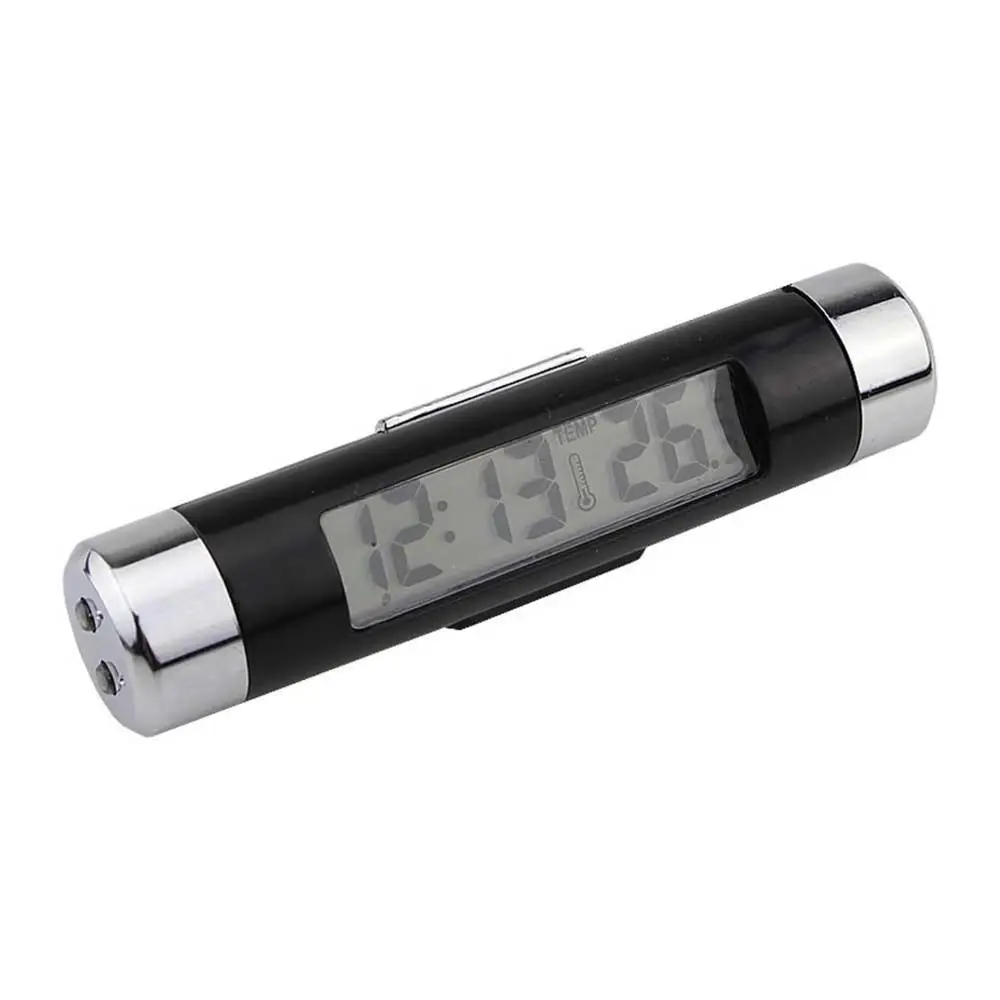 Car Thermometer Luminous Clock Car With Air Outlet Clock Electronic Clock Two In One Backlight Led Digital Display Car Thermometer Luminous Clock Car With Air Outlet Clock Electronic Clock Two In One Backlight Led Digital Display