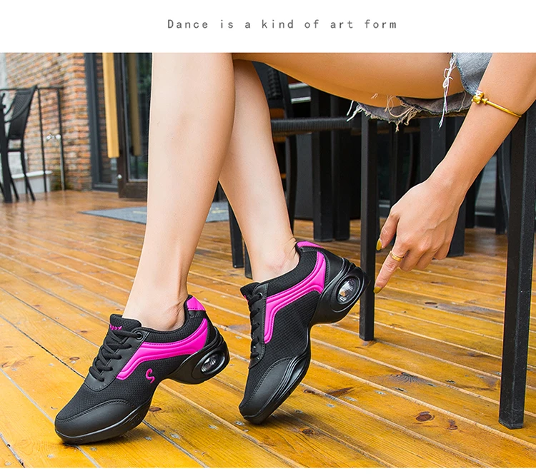 Новинка 2019 года; Zapatos De Baile Latino Mujer; балетки; Новейшая современная женская танцевальная обувь; джазовые дышащие Спортивные кроссовки из
