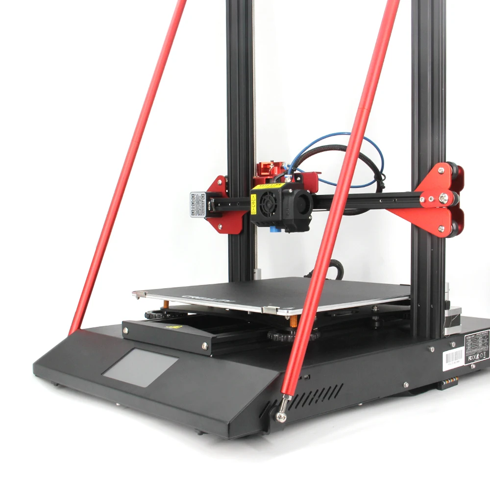 Diy Upgrade 3d Printer Supply Parts para Creality Impressora 3d Red Supporting Rod Grupo Apenas para Cr10s Pro Cr-10s Pro v2 - Imagem 5