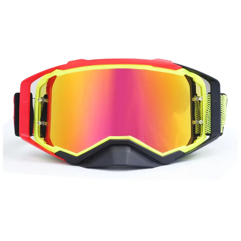 F Лидер продаж, брендовые очки Gafas для мотокросса, ATV Casque, мотоциклетные очки, гоночные очки для мотокросса, велосипедные очки - Цвет: F