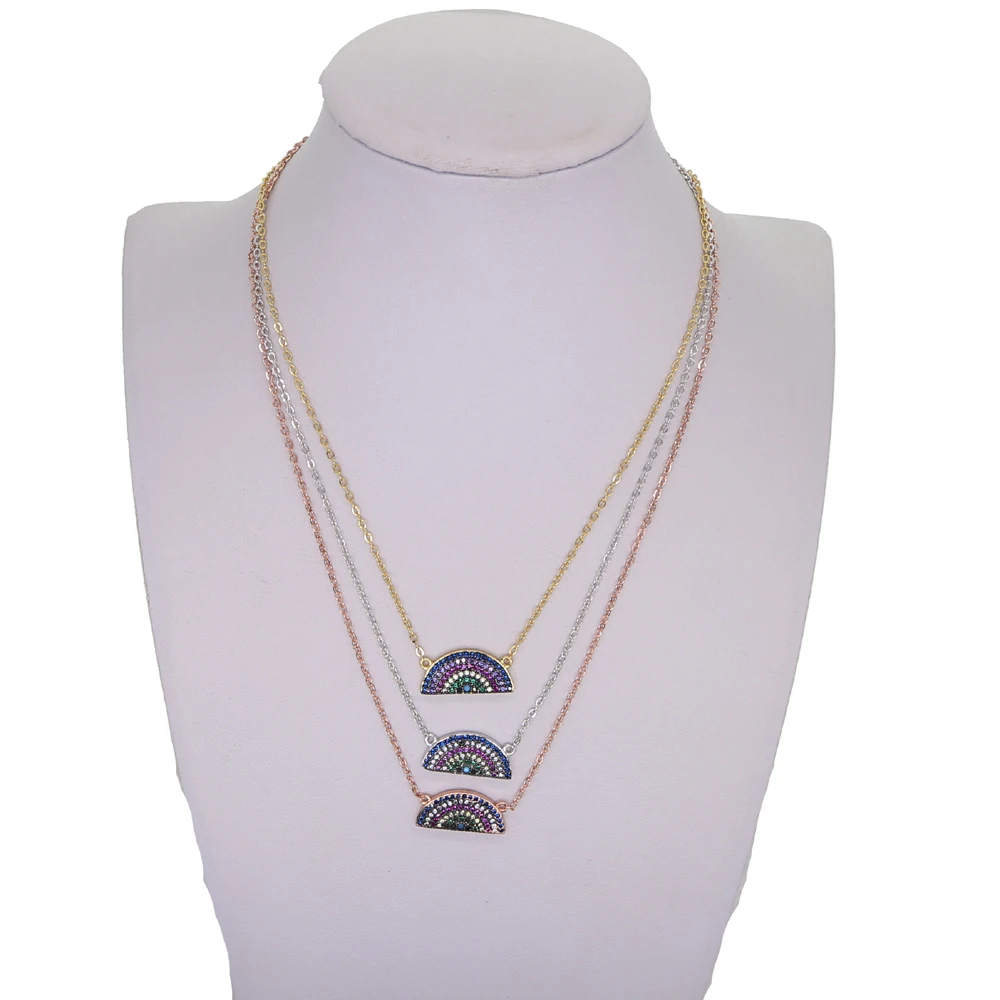 Ожерелье с кулоном из бирюзы 3 цвета|stone pendant necklace|pendant necklacenecklace for girls |