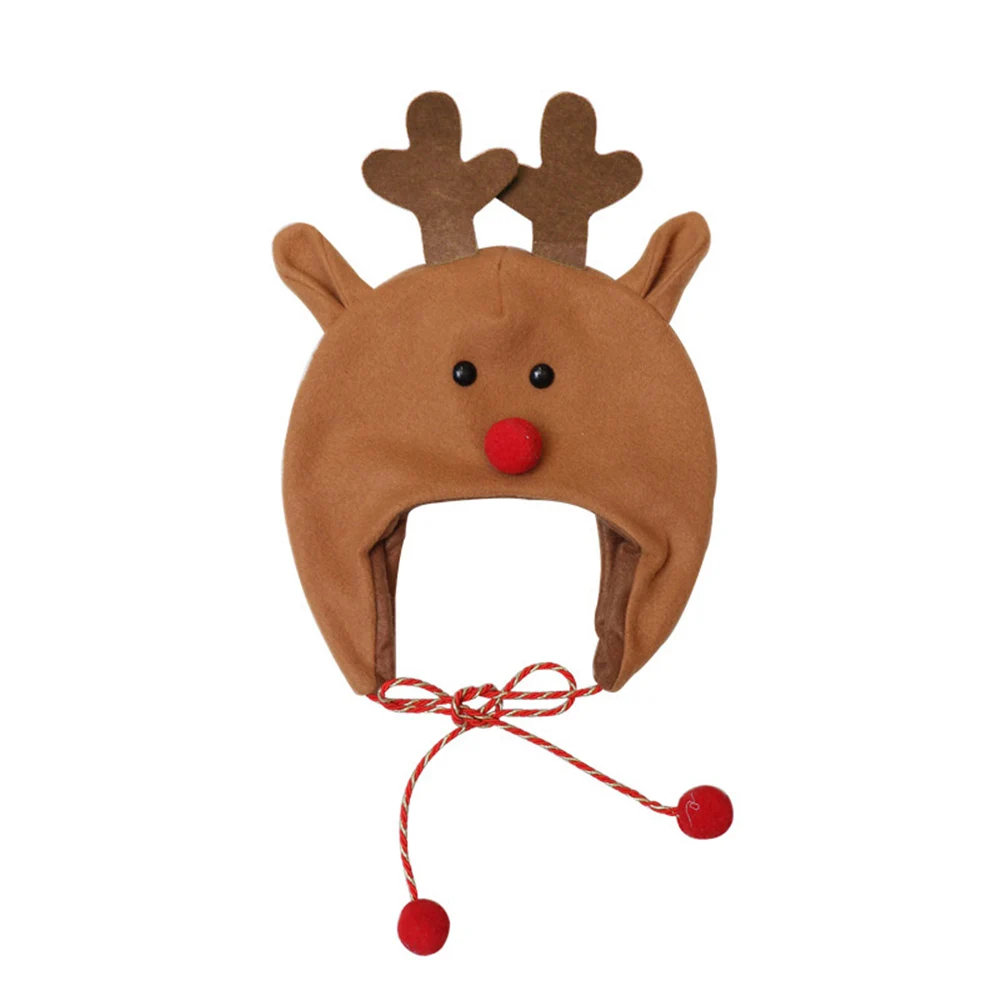 Christmas ear cap santa snowman elk cartoon novelty cartoon worn for children party