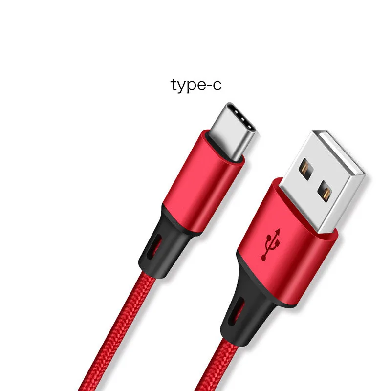 

Weaving durable fast charging cable type-C fast charging mobile phone data cable suitable for Huawei Android charging cable