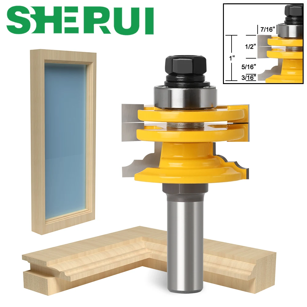 Woodworking Router Bits | Wood Cutting Tool | Door Rail | Milling ...