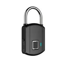 Smart Keyless замок отпечатков пальцев Usb Перезаряжаемый доступ Ip65 Водонепроницаемый Противоугонный замок безопасности дверь Багаж Замок для