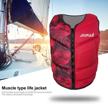 

Fishing Vest Durable Detachable Adult Neoprene Rescue Sea Buoyancy Sailing Swimming Outdoor Canoeing Convenient Floating Jacket