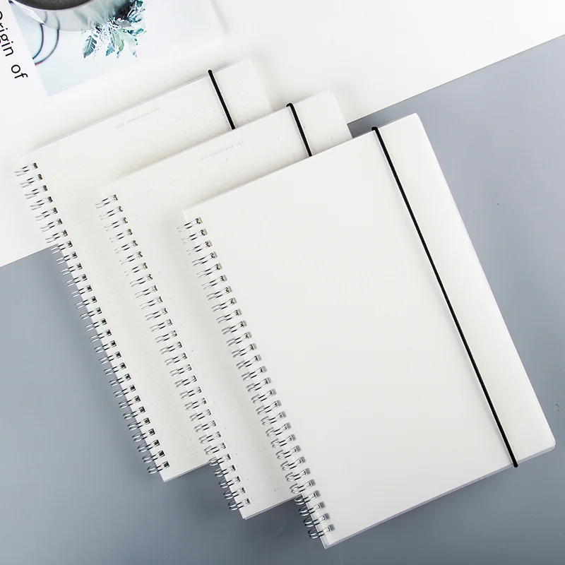 

B5Spiral book coil Notebook To-Do Lined DOT Blank Grid Paper Journal Diary Sketchbook For School Supplies Stationery Store