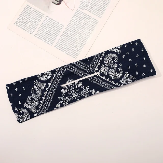 Deft Bun Hair Band DIY Donut Maker Girls Women Print Knotted Flexible Twister Styling Tool Headband Curler Hair Accessories Floral 9