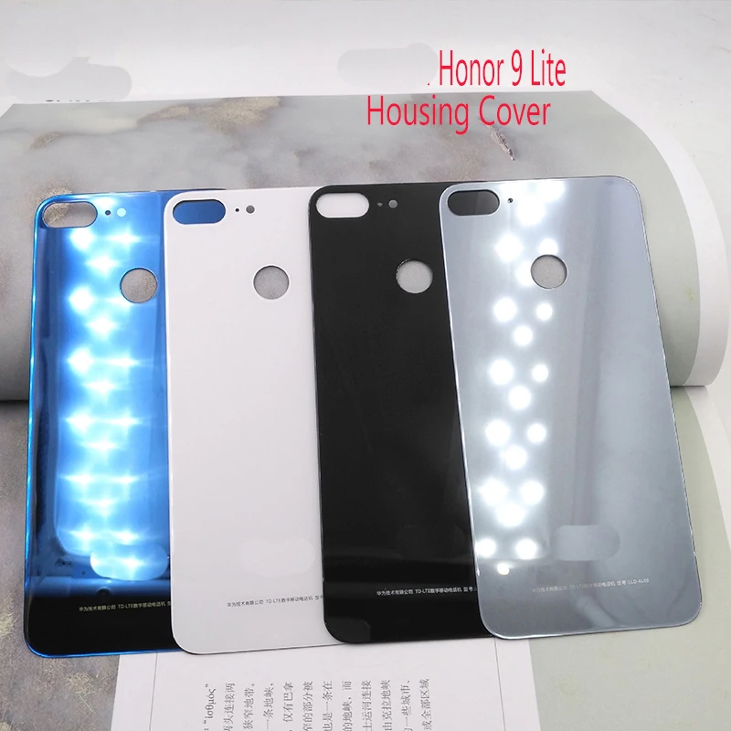 Оригинальный чехол для HUAWEI Honor 9 Lite 3D стеклянная задняя крышка батарейного отсека