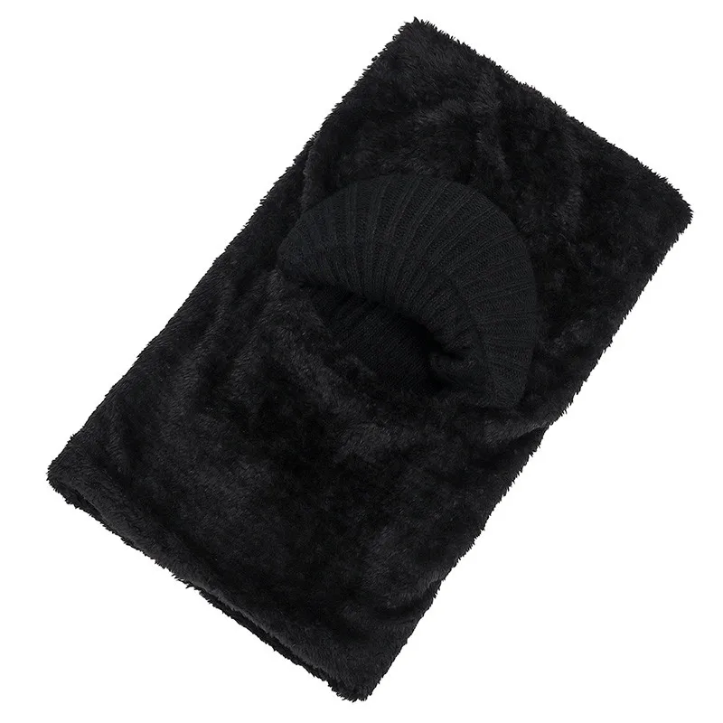 

GREENYU Brand Acrylic Plus Velvet Cold Protection Beanies For Men In Men's Skullies Outdoor Riding Windproof Mens's Knit Hat