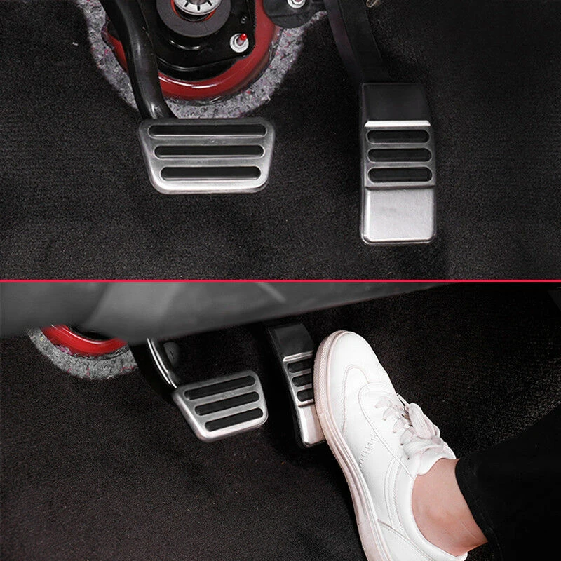 2 шт газ педаль тормоза акселератора замена крышки для Ford Mustang