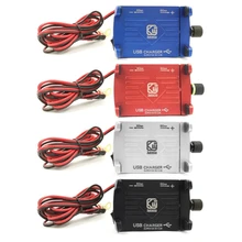 Металлический держатель для телефона на руль мотоцикла с USB зарядным устройством для смартфона