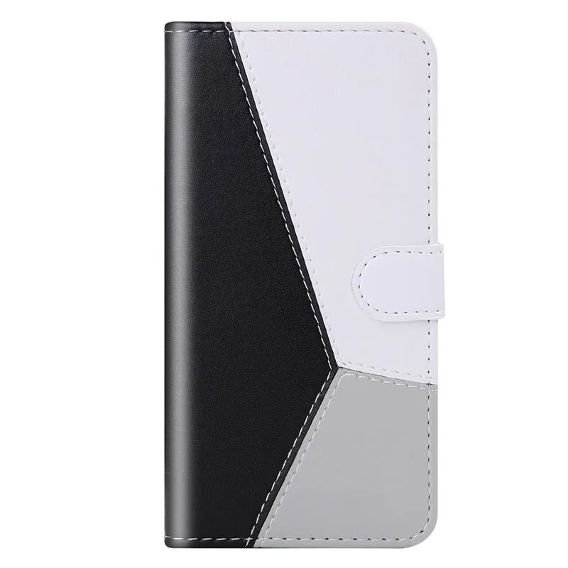 Black Три Цвета флип-чехол для Samsung Galaxy J3 6 J5 Pro J7 J730 J530 J510 J330F J320 J2 Prime Grand Prime G530 J6 с функцией подставки - Цвет: Black