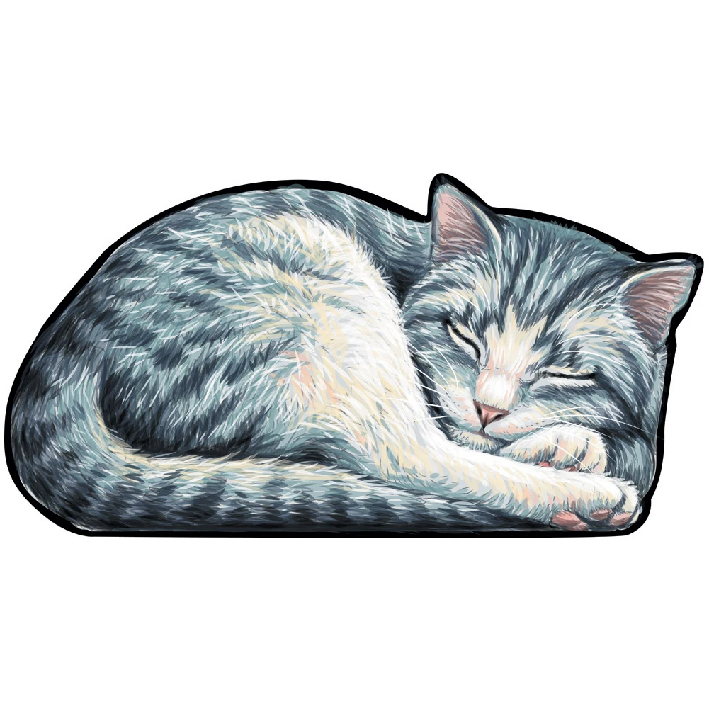 Рисунок 4 - Цветной кот деревянные головоломки