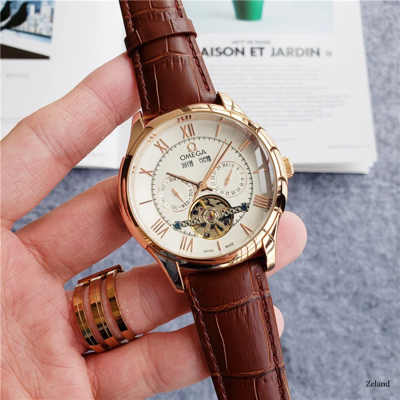 

Omega- Luxury Brand Ceramic Bezel Mens and wom Mechanical Automatic Movement 007Watch Designer Watches Wrist watches 1852