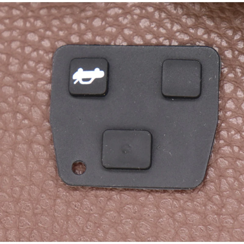 DAKATU для Toyota Avensis Corolla Camry Yaris Prado для Lexus Rav4 запасной дистанционный ключ-брелок от машины из силиконовой резины 3 кнопки