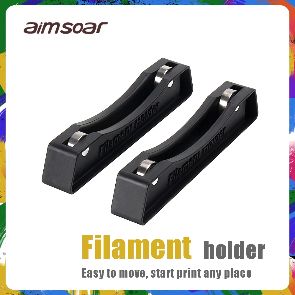 

3D Printer Filament Spool Holder Material Tabletop Shelves Supplies Fixed Seat For ABS PLA 3D Printing Material Tray Rack