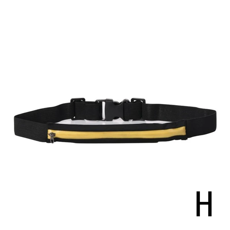 Sports Bag Jogging and Travel Waist Bag Women Portable fanny Pack For Women Zipper Banana Bag Anti-theft Kidney Bag - Цвет: H Waist pack