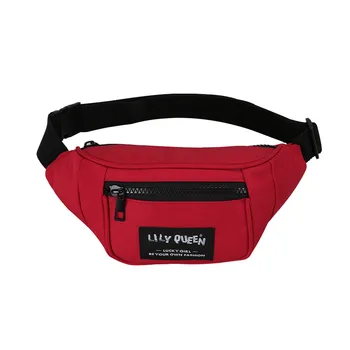 

LILY QUEEN Waist Bag for Women Men Oxford Waterproof Casual Phone Pouch Chest Belt Bag Fanny Pack