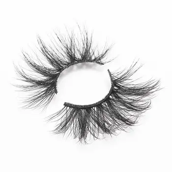 

25mm Lashes Wholesale 10 Pairs 25mm Mink Eyelash Thick Strip Mink Lashes Makeup Dramatic Long Mink Eyelashes In Bulk