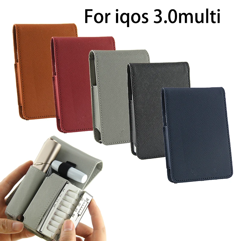 

e-cigarette Universal storage bag for iqos pattern flip skin protection cover one machine tobacco rod cover for iqos 3.0 multi