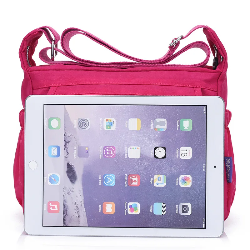 

WOMEN'S Bag 2018 Summer New Style Korean-style Lightweight Waterproof Oxford Cloth Oblique Bag Light Waterproof Nylon Bag