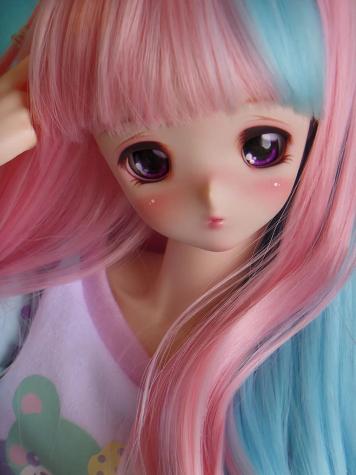 BJD 1/3 scale girl Hibiki tall attractive body popular bjd resin dolls  free eyes