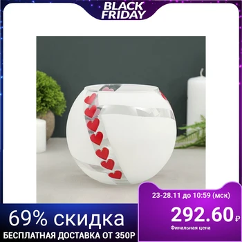 

Ball vase "Hearts", 2 l