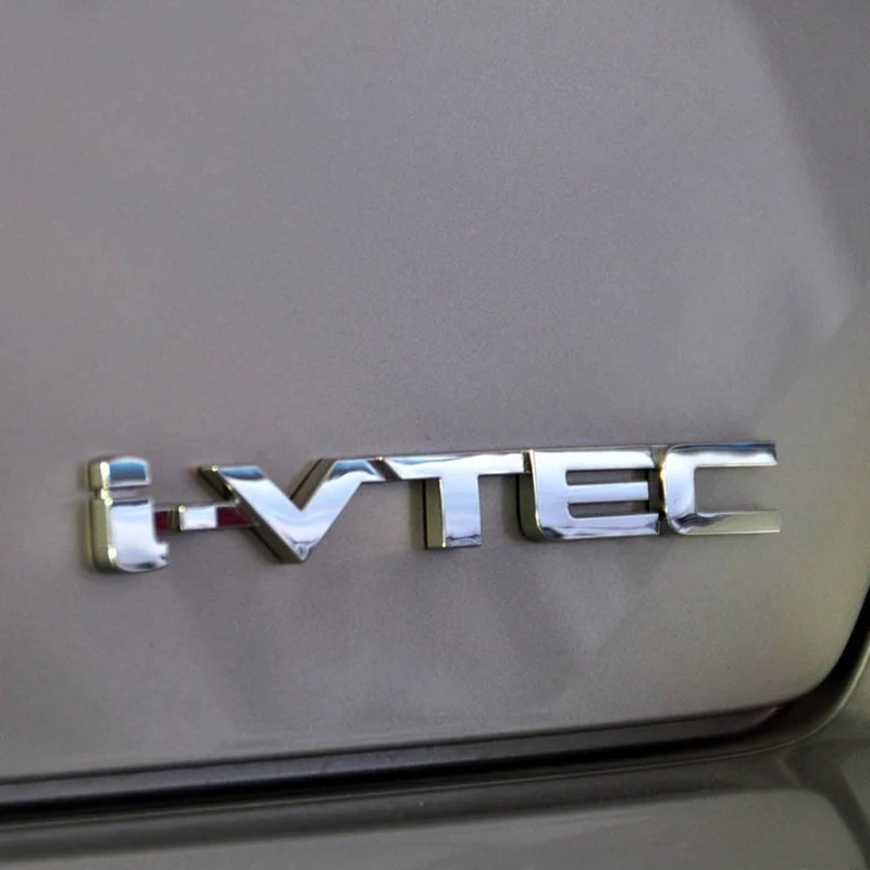Подлинная OEM для HONDA i-VTEC задняя хромированная эмблема бейдж 7-го поколения 2003- ACCORD Civic JAZZ ODYSSEY наклейки