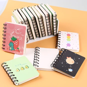 

Korean Kawaii Notebook Cute Planner Office Accessory Diary Memopad Notepad Small Agenda Stationery Traveler Journal Stationary