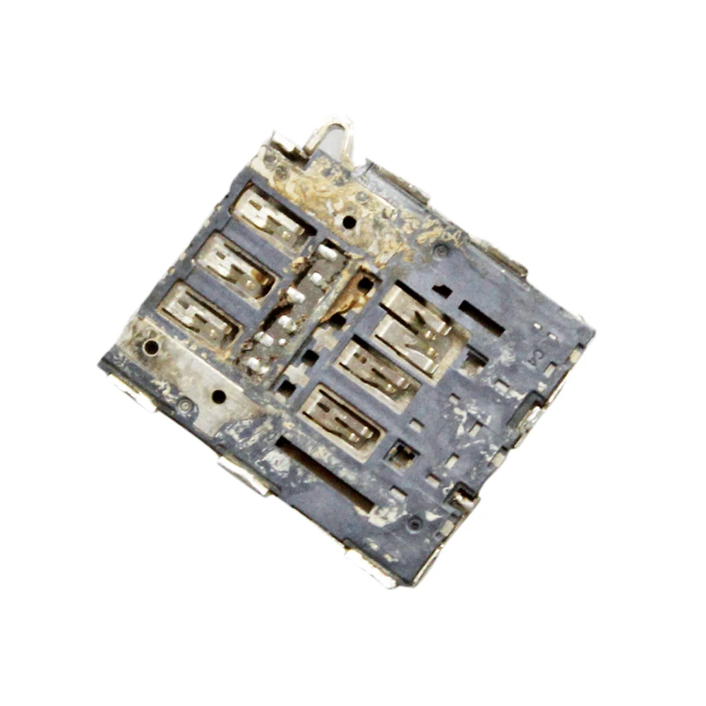 Для Samsung Galaxy S6 SIM держатель для карт лоток читатель материнская плата G920A G920T G920V