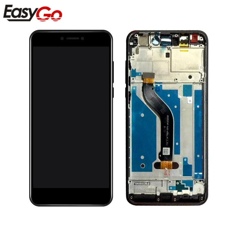 For Huawei Honor 8 Lite LCD Display With Touch Screen Digitizer Assembly with Frame P8 lite 2017 Free Shipping | Мобильные телефоны
