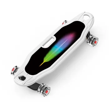 

Double Row Four-Wheel Skateboard Men And Women Environmental Protection Pp Material Non-Slip Stickers Suitable For Teenagers