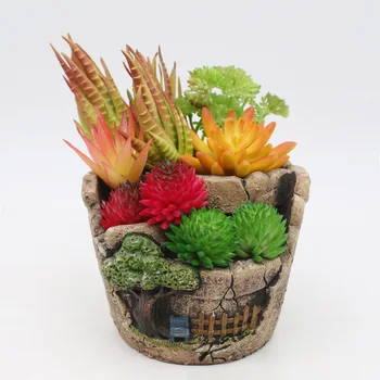 

Yiwu Supply of Goods Artificial Succulent Pant Artificial Plant Potted Plant