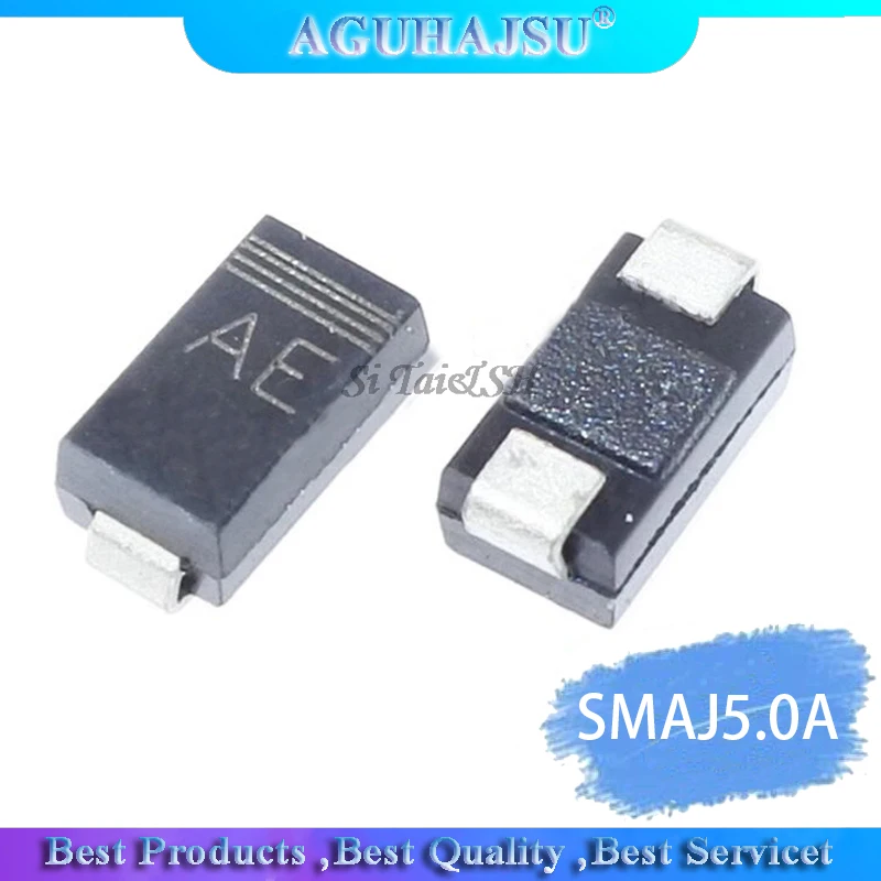 20 шт. 400 Вт SMA DO-214AC smd телевизоров диод SMAJ5.0A | Электронные компоненты и