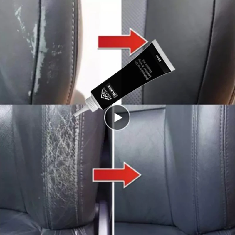 25g Leather Filler Repair Cream Vinyl Scratch Restoration Cracks Rips Tool Skin Cleaner For Car Home Accseeories | Дом и сад