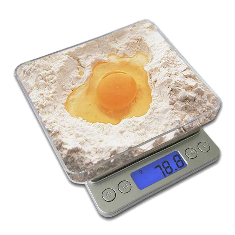 Professional3000g/0.1g Portable Mini Electronic Digital Scales Pocket Case Postal Kitchen Jewelry Weight Balance Digital Scale