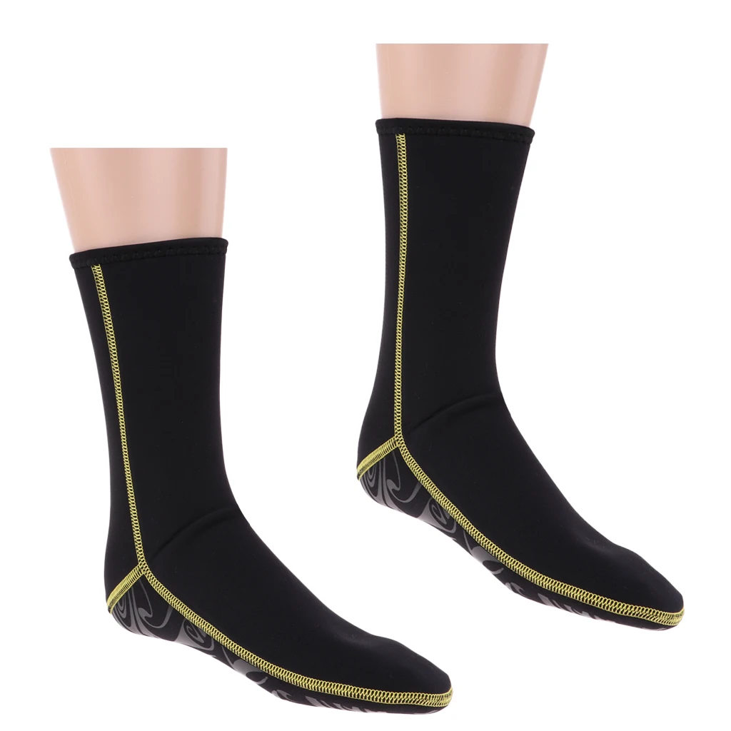 3mm Neoprene Diving Socks Non-slip Scuba Surfing Swim Water Sports Socks Breathable Wetsuit Snorkeling Boots Foot Protector