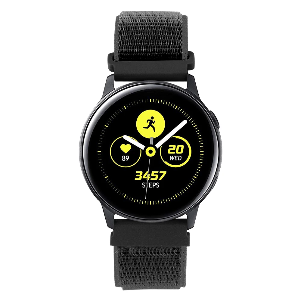 Ремешок для браслета сменный ремешок для Galaxy Watch Active 2 спортивный силиконовый 44 мм 40 мм для samsung Galaxy Smart Watch 20 мм ремешок