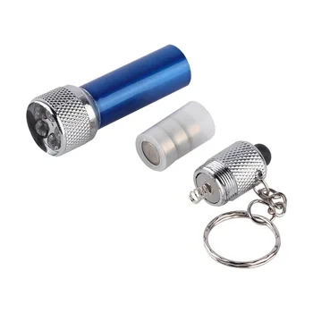 

Portable LED Mini Flashlight Light Torch with 5pcs LEDs Aluminum Keychain Flashlight