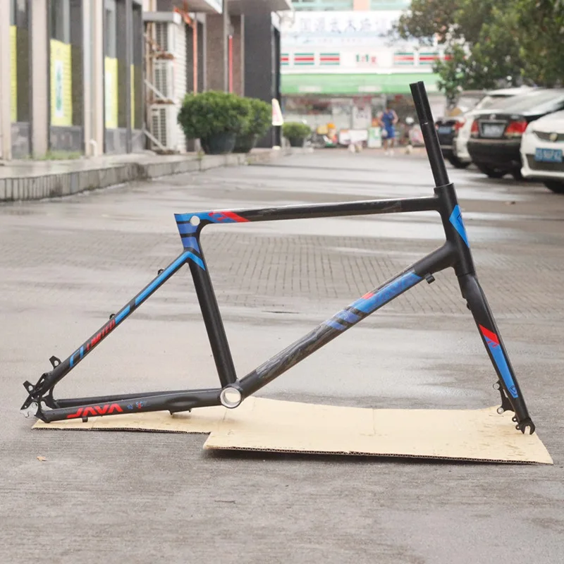 black blue CL лиминесцентная рама вилка алюминиевая 2" 451 406 Minivelo велосипедная рама дисковый тормоз суппорт тормоза 20 1 1/8" рама вилки - Цвет: black blue