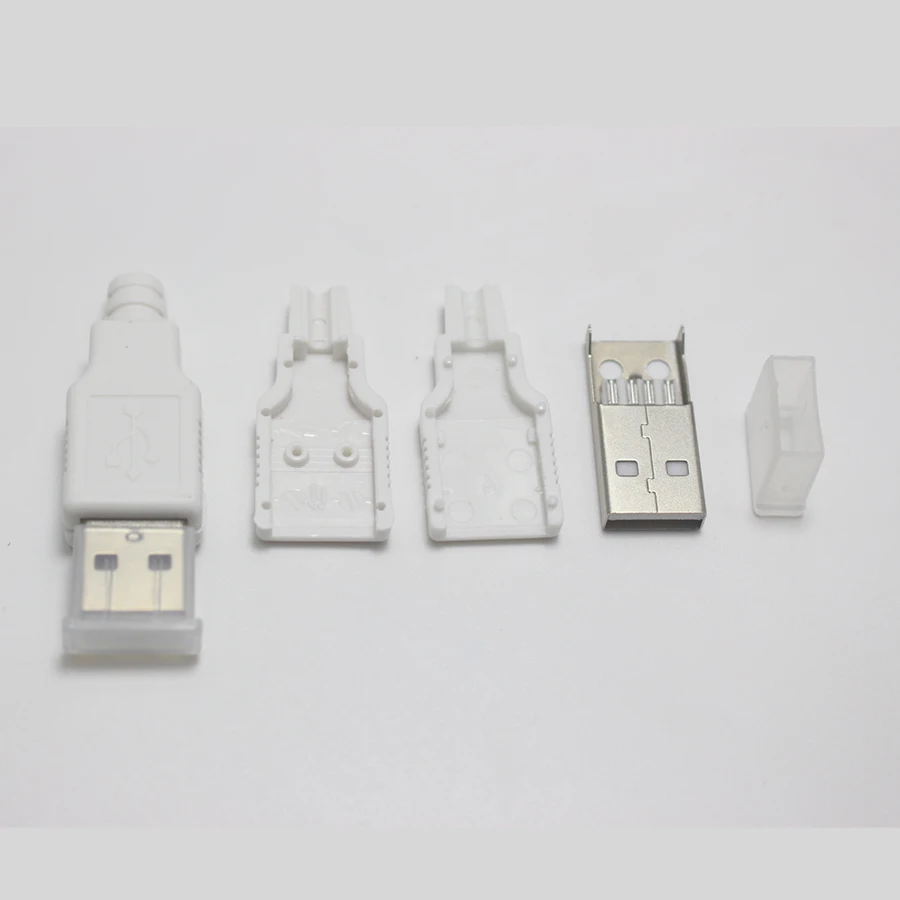 DIY USB 2.0 A Ÿ    Ŀ ÷  10 Ʈ,  ִ  öƽ   ĸ ̽ 