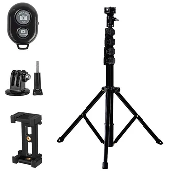 

Wireless Bluetooth Selfie Stick With Tripod Shutter Remote Control Mini Foldable Extendable Handheld Monopod for iPhone
