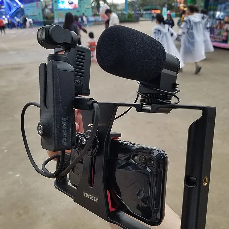 Аксессуары для самоделок разделяемый микрофон для DJI OSMO карманный двойной настенный душ микрофон 930#2