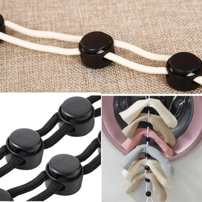 2 шт., органайзер для носков, домашние носки, подвесная веревка, многофункциональные сушильные носки, шнурок, легкие зажимы и замки, объятия-предложения