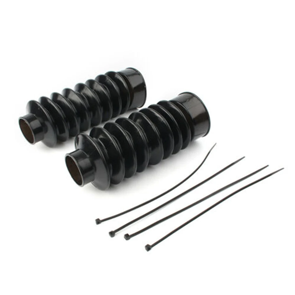 2 шт. 49 мм передние гетры вилки гаторы амортизирующие резиновые для Harley Dyna Wide Glide