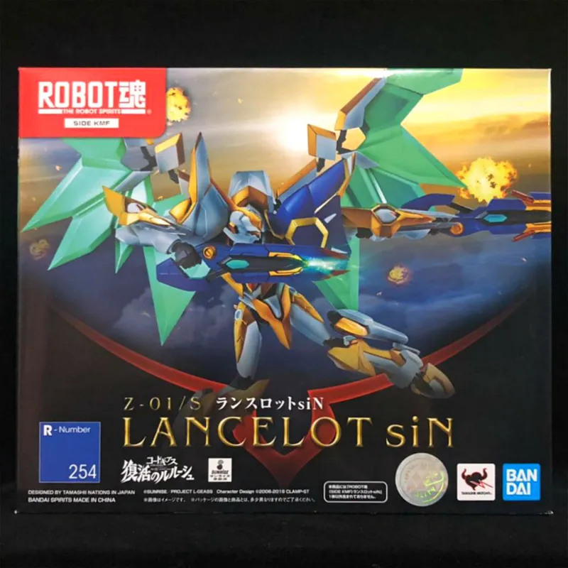 PrettyAngel-настоящие духи BANDAI Robot spirts № 254 код Geass Re; surrection Lancelot siN фигурка