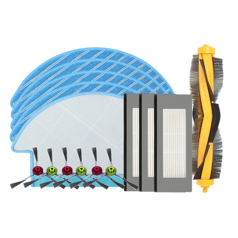 

Replacement for Ecovacs Deebot Dn55 Robot Main Brush Roller Brush Rag Mop Vacuum Cleaner Accessory Kit