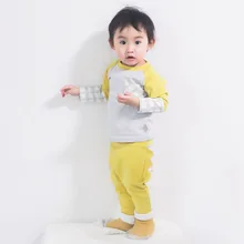 Г. Детские весенние Хлопковые Штаны с высокой талией и поясом для младенцев Детские брюки с вышитым принтом